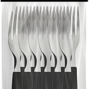 Garfo de Mesa Pop Color 12 Peças Gourmet Mix Preto Garfo de Mesa Pop Color 12 Peças Gourmet Mix Preto