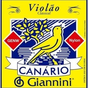 Encordoamento Para Violão GENW Canário Nylon Médio GIANNINI