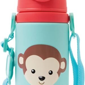 Buba Garrafinha De Aluminio Animal Fun Macaco Colorido