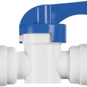 Válvula de Fechamento de 3/8″ para 3/8″, Planeta Água, CN012, Branco, Pequeno