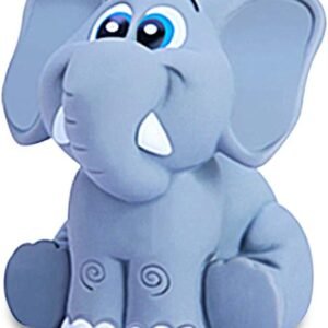 Cometa Bichinhos Vinil Elefante Colorido Levemente Perfumado