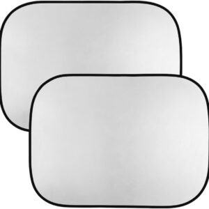 Kit Protetor Solar Blackout Com Ventosas, 2 Unidades, Protetor Solar para Janela de Carro, Proteção UV e Conforto para Crianças e Adultos