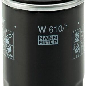 MANN-FILTER Original, Filtro blindado do óleo, W610/1