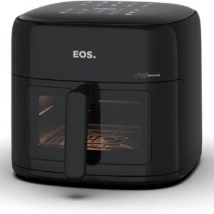 Fritadeira Air Fryer EOS 8,2 Litros Family Chef Gourmet Digital Compacta All Black EAF80P 220V