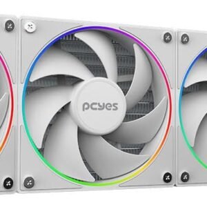 WATER COOLER PCYES VISION 360MM WHITE GHOST – TELA LCD 2,1″ – VS360WG WATER COOLER PCYES VISION 360MM WHITE GHOST – TELA LCD 2,1″ – VS360WG