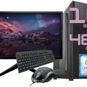 PC COMPLETO INTEL CPU I7 3770 MEMORIA 16GB SSD 480GB MONITOR 19 WIFI WINDOWS 11 TRIAL