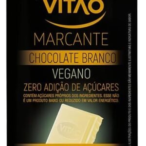 Chocolate Vegano Zero, Branco, Vitao, 22 g