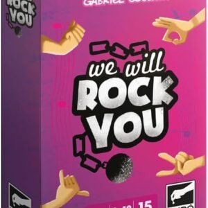 Buró, We Will Rock You, Jogo de Cartas Rápido e Engraçado, 4-12 jogadores