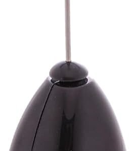 LYOR – Mini Mixer Misturador Elétrico para Bebidas – Inox e Plástico Preto – Eficiente e Compacto para Batidas e Misturas Rápidas