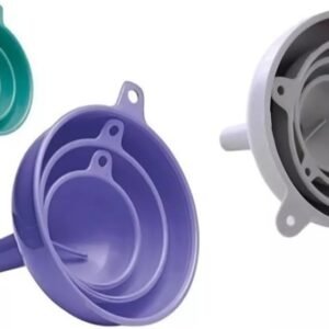 Kit Funil Pequeno Médio Grande Extra Grande 4 Peças