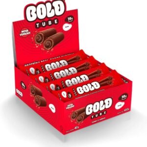 BOLD Tube Chocolate Proteico Avelã 10g de Proteína (12 Un.)