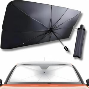 Guarda-Sol Retrátil para Carro | Protetor Solar Automotivo Dobrável com Proteção UV | Térmico e Portátil com Bolsa | Reduz Calor Interno e Protege o Painel Guarda-Sol Retrátil para Carro | Protetor Solar Automotivo Dobrável com Proteção UV | Térmico e Portátil com Bolsa | Reduz Calor Interno e Protege o Painel