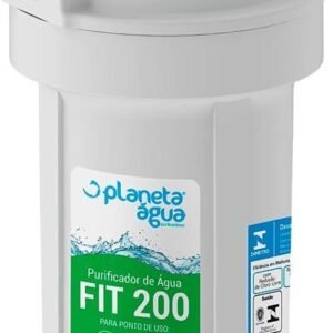 Purificador Fit 200 com Rosca de 1/2″, Planeta Água, 2000, Branco, Pequeno
