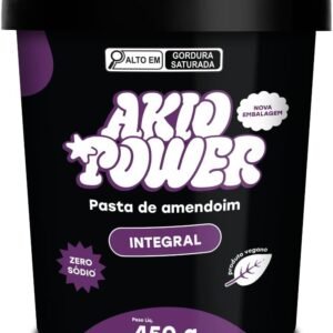 Akio Pasta De Amendoim Integral 450G