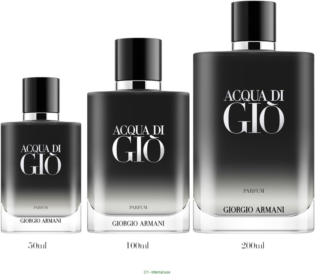 Armani Beauty, Acqua di Giò Parfum, Giorgio Armani, Perfume Masculino, Fragrância Aquática Amadeirada Intensa e Refrescante com Notas de Bergamota, Alecrim, Sálvia e Patchouli - Imagem 5