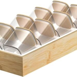 Ou Kit de organizadores de temperos 9 peças Linha Keep