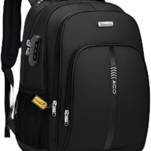 Mochila Masculina Feminina Notebook Anti Furto Reforçada Semi Impermeável Escolar Faculdade Trabalho Viagem Resistente Executiva Cabo De Aço Saída Usb SAÍDA Fone DE OUVIDO