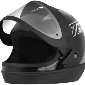 CAPACETE FECHADO PRO TORK NEW SPORT MOTO PRETO FOSCO – CINZA TAM. 56