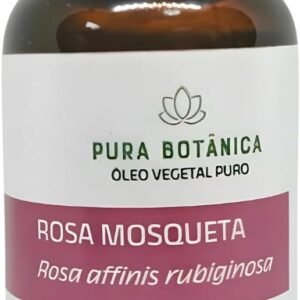 Óleo Vegetal de Rosa Mosqueta 30ml – 100% Puro Pura Botânica para Cuidados com a Pele, Regeneração Natural, Hidratação e Rotinas de Beleza e Bem-Estar