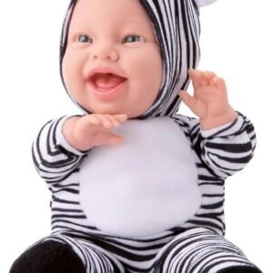 Boneca Baby Babilina Planet Zebra 34cm, Bambola