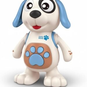 Cachorro Dançarino Interativo com Luz e Som – Brinquedo Musical Infantil Presente para Bebê 1 a 3 Anos Robo Dancing Dog Cachorros Brinquedos Infantil | Premium MyBrins (Azul)
