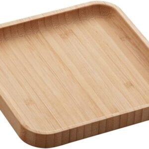 LYOR – Bandeja de Bambu Square 17cm x 17cm x 1,5cm