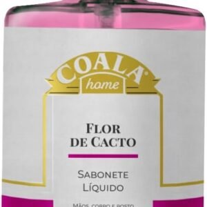 Coala Sabonete Liquido Maos e Corpo Limpa Hidrata Perfuma 500ml Flor de Cacto