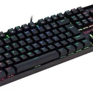 Teclado Mecânico Gamer RGB Redragon, Mitra com Switch Outemu Red ABNT-2 Preto, UNICO, K551RGB-1 (RED) Teclado Mecânico Gamer RGB Redragon, Mitra com Switch Outemu Red ABNT-2 Preto, UNICO, K551RGB-1 (RED)