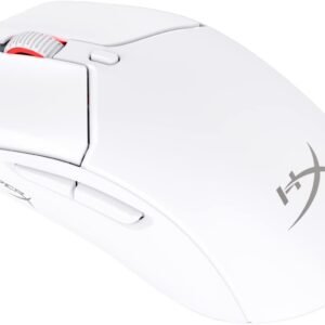 Mouse sem Fio Gamer HyperX Pulsefire Haste 2 – Ultraleve, 61 g, Wireless e Bluetooth 2,4GHz, até 26000 DPI, Sensor HyperX 26K, 100 Horas de Duração de Bateria, Branco (6N0A9AA) Mouse sem Fio Gamer HyperX Pulsefire Haste 2 – Ultraleve, 61 g, Wireless e Bluetooth 2,4GHz, até 26000 DPI, Sensor HyperX 26K, 100 Horas de Duração de Bateria, Branco (6N0A9AA)