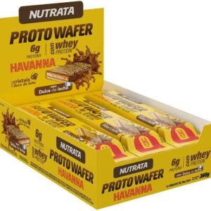 Proto Wafer Sabor Dulce de Leche Havanna Display com 12 Wafers de 30G Proto Wafer Sabor Dulce de Leche Havanna Display com 12 Wafers de 30G