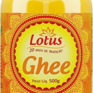 Manteiga Clarificada Lotus Ghee 500g Sem Lactose
