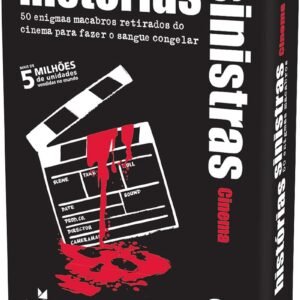 Galápagos, Histórias Sinistras Cinema (Black Stories Cinema), Jogo de Enigmas para Amigos, 2+ jogadores, 15 minutos por partida