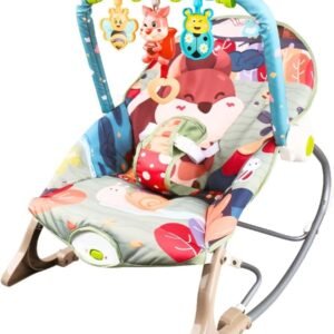 Maxi Baby Cadeira de Descanso e Balanço Bebê Musical Funtime (Baxter (Esquilo))