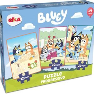 Elka, Puzzle Progressivo Bluey 12, 20 e 30