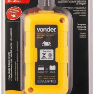 Carregador Inteligente de Bateria Para Moto, 127 V~ – 220 V~, CIB 003, Vonder.