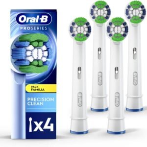 Oral-B Refil para Escova Elétrica Precision Clean, 4 Unidades