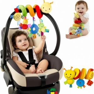 Lagarta De Pelúcia Brinquedo Infantil Bebê Espiral Móbile Sino Carrinho Bebê Berço Carro Lagarta De Pelúcia Brinquedo Infantil Bebê Espiral Móbile Sino Carrinho Bebê Berço Carro