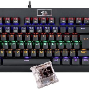Teclado Mecânico Gamer Redragon Dark Avenger RGB (Switch Blue) – Preto Teclado Mecânico Gamer Redragon Dark Avenger RGB (Switch Blue) – Preto