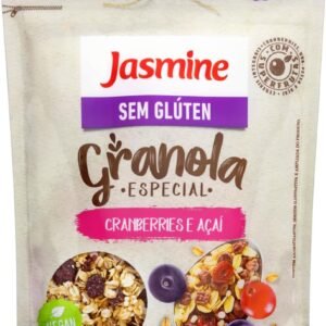 Jasmine Granola Cranberries e Açaí Sem Glúten 250g