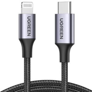 UGREEN Cabo Lightning Certificado pela MFi, 2m, Cabo USB C para Lightning Compatível com iPhone 14/14 Pro/14 Pro Max, iPhone 13/12/11/X/XR/XS/série 8, iPad 9, AirPods Pro, etc.