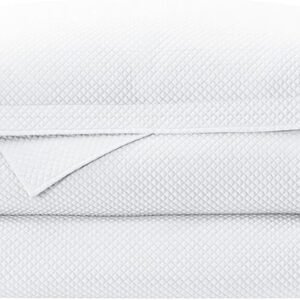 Camesa Colcha Neo Diamonds King 3 peças 280x260cm – Branco