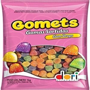 DORI Gomets Gum Drops Dori Bala De Goma Gomas Sortidas 1Kg
