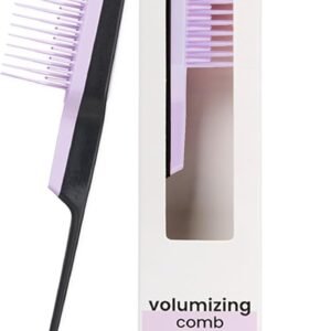 Tangle Teezer – Escova de cabelo para finalização Back Combing Hairbrush. Cor: Lilás