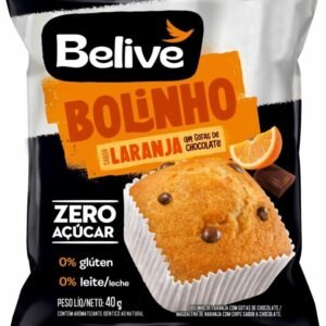 Bolinho de Laranja Sem Açúcar Sem Glúten Sem Leite Belive Bolinho de Laranja Sem Açúcar Sem Glúten Sem Leite Belive