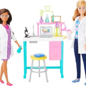 Barbie Conjunto de Brinquedo Laboratório de Ciências para crianças a partir de 3 anos