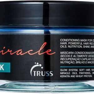 Truss Miracle Mask | Máscara Capilar com Blend de Óleos, Hidratação Profunda e Brilho 3D | 180g