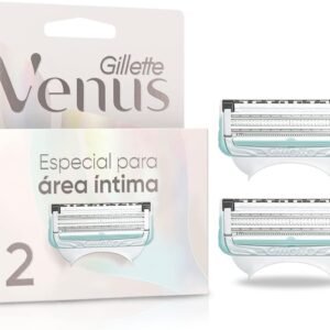 Gillette Venus para Área Íntima, Carga para Aparelho de Depilação Íntima 2 Unidades