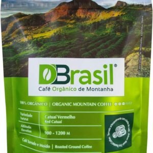 Café Dutra D’Brasil Café Orgânico De Montanha Torrado E Moído 250G 100% Arábica Certificado Orgânico Brasil Usda Rainforest