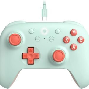 8Bitdo Ultimate 2C Wired Controller for Windows PC and Android, with 1000Hz Polling Rate, Hall Effect Joysticks and Hall Triggers, and Remappable L4/R4 Bumpers (Mint) 8Bitdo Ultimate 2C Wired Controller for Windows PC and Android, with 1000Hz Polling Rate, Hall Effect Joysticks and Hall Triggers, and Remappable L4/R4 Bumpers (Mint)