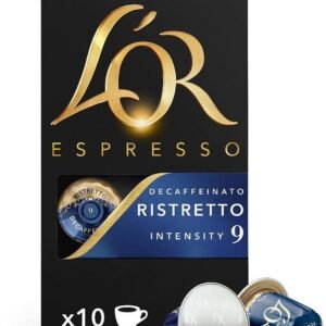 L’OR Café L’Or Cápsula Decaffeinato – 10 Unidades – 52 Gramas